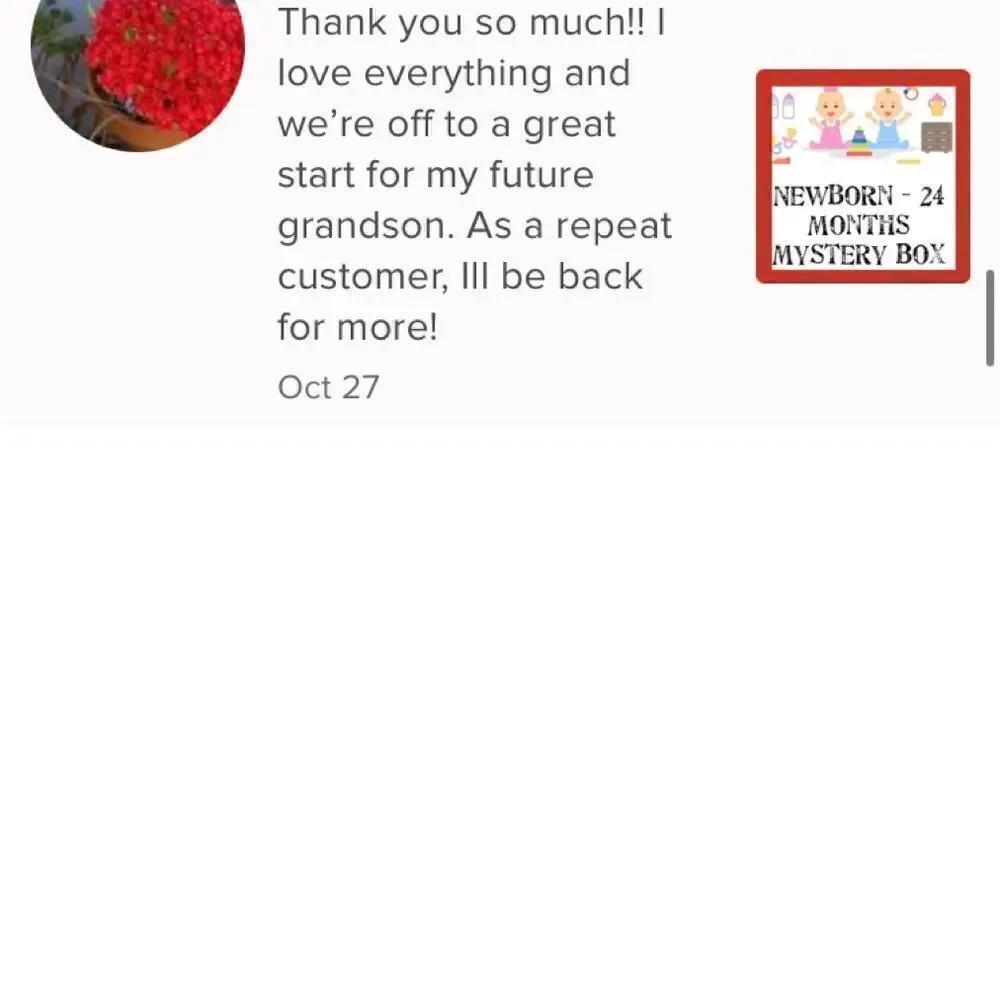 3. 5 lbs Mystery Box Baby Clothes Size 6 Months - 12 Months Feminine - Picture 4 of 15